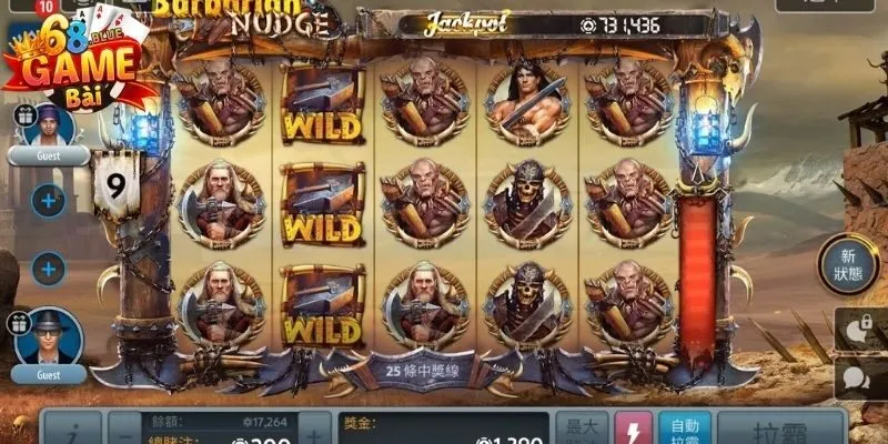 Babarian Nudge 68 Game Bài - Trò Chơi Hấp Dẫn, Cơ Hội Thắng Lớn 2 Tính năng