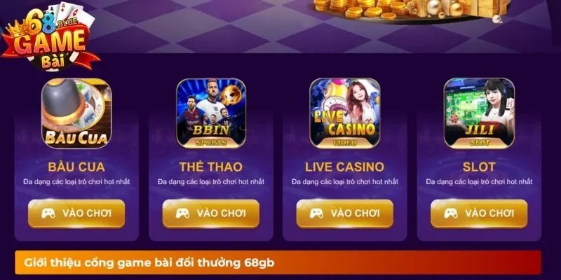 Giới thiệu 68 Game Bài - Thế Giới Game Bài Đổi Thưởng Tuyệt Vời 2 Kho game 68 Game Bài